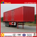 Tri Axles 40ft Flat Bed Strong Box Cargo Semi Trailer